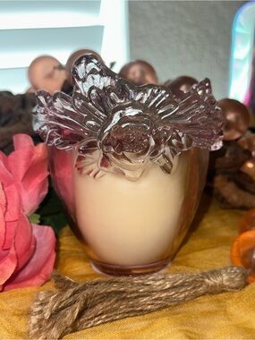 AMETHYST ROSE, KEEPSAKE VESSEL. SCENT UNLEASHED LLC